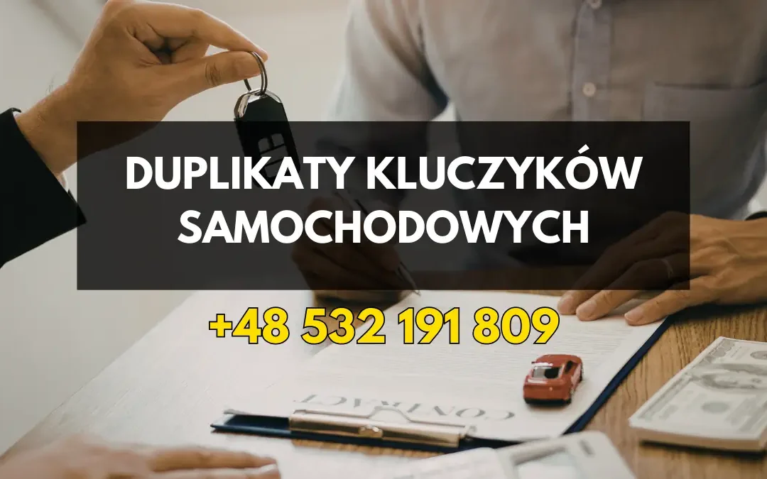 Duplikat kluczyka samochodowego – koszty i bezpieczeństwo