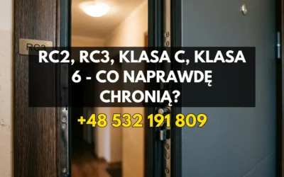Klasy odporności na włamanie RC1-RC6 – jak wybrać drzwi i zamek, który naprawdę chroni?