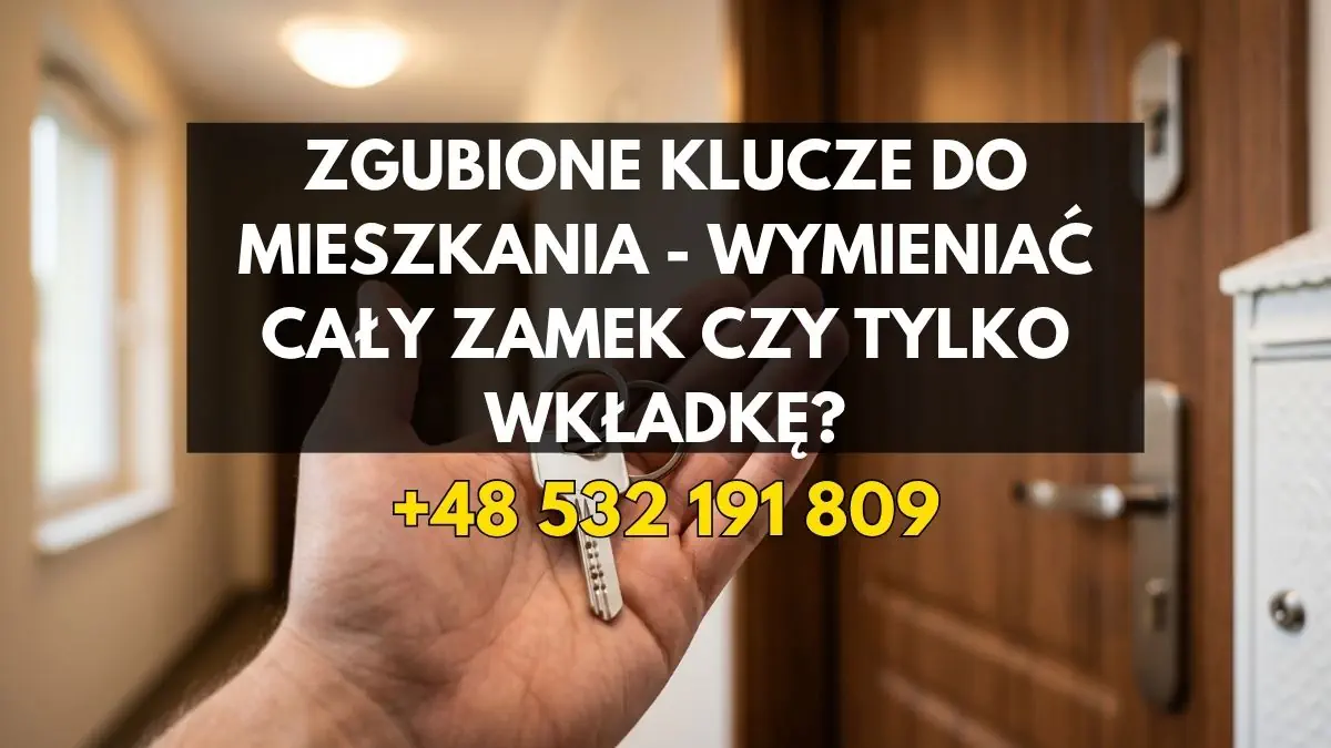 Zgubiony klucz do zamka Zgubiony klucz do zamka